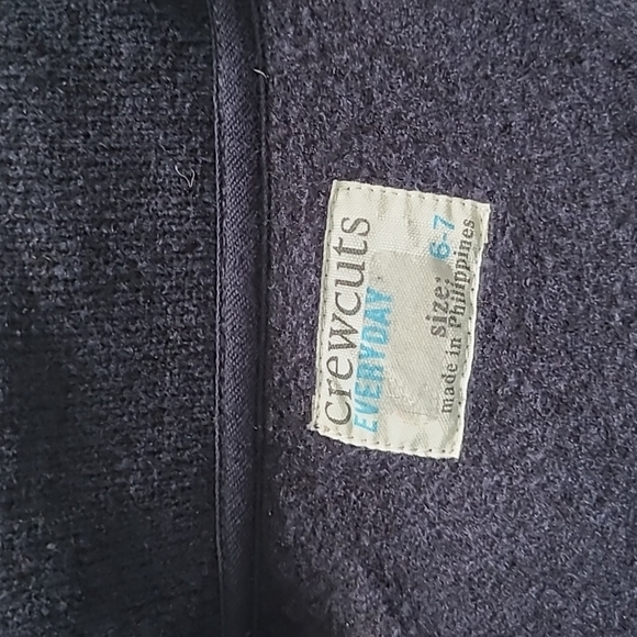 JCREW Crewcuts 3 Zipper Vest Size 6-7 - Picture 2 of 5